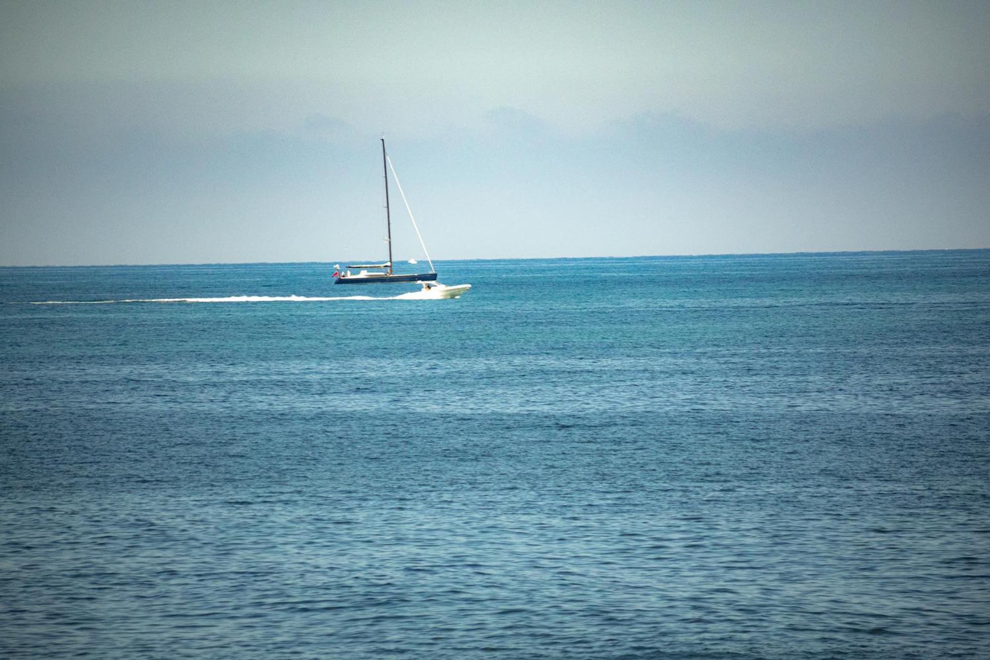 Vistas Y Terraza Panoramica Frente Al Mar En Denia, Las Rotas 外观 照片