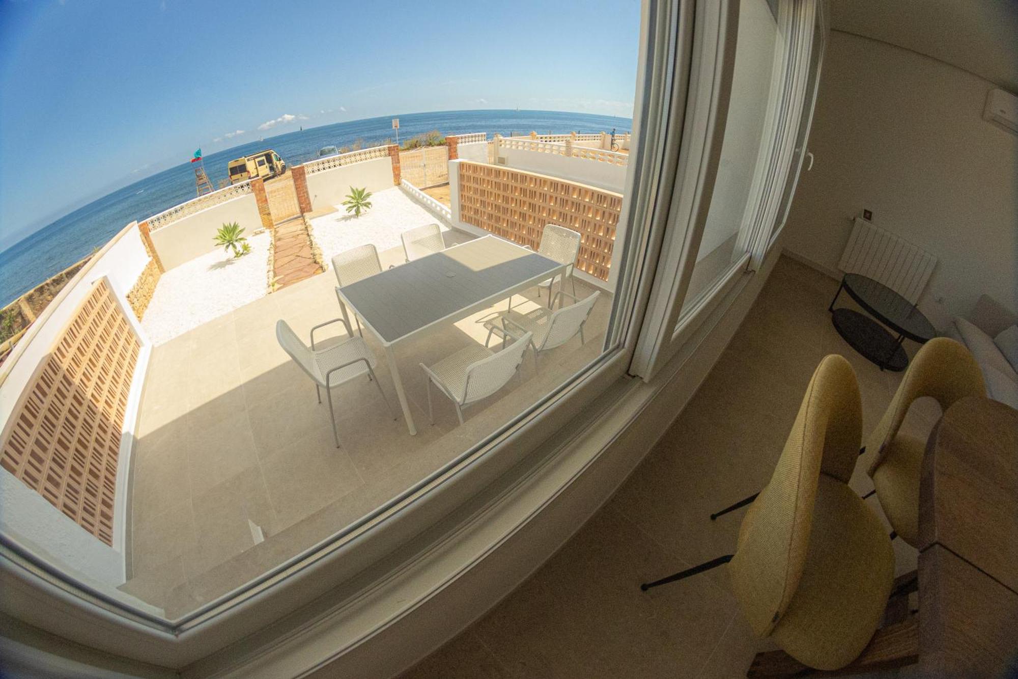 Vistas Y Terraza Panoramica Frente Al Mar En Denia, Las Rotas 外观 照片