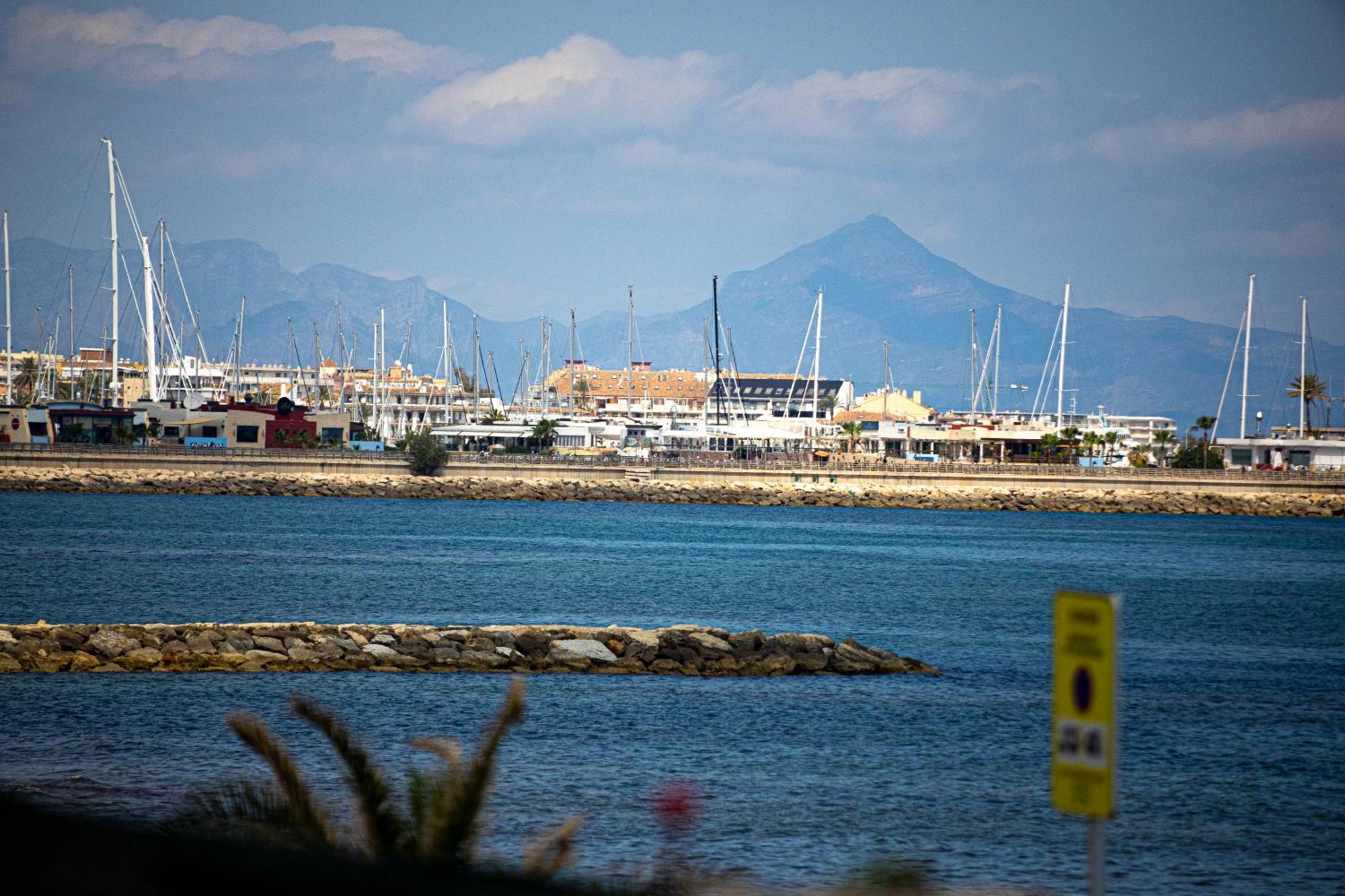 Vistas Y Terraza Panoramica Frente Al Mar En Denia, Las Rotas 外观 照片